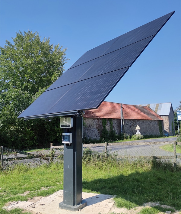 Tracker solaire pour un particulier