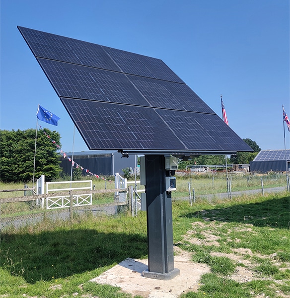 Tracker solaire pour un particulier
